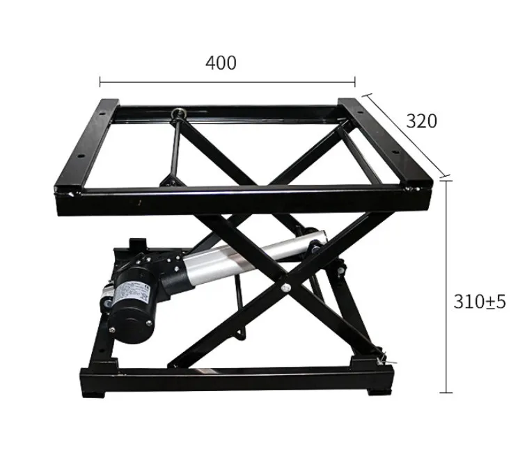 Hardware folding differential bracket multifunctional wired remote control lift coffee table dining table universal