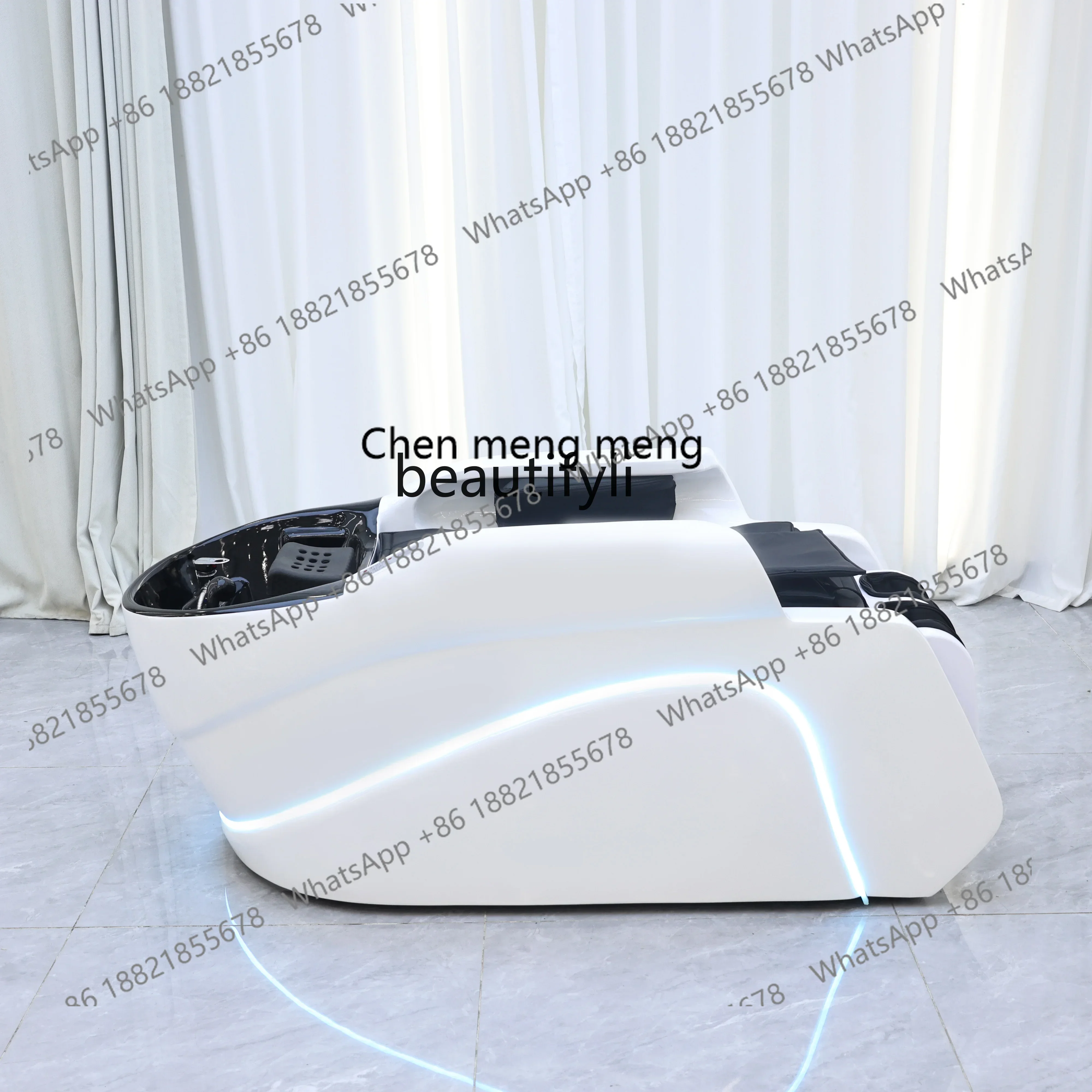 

Automatic intelligent massage electric shampoo bed barber shop multi-functional Thai head treatment bed5556