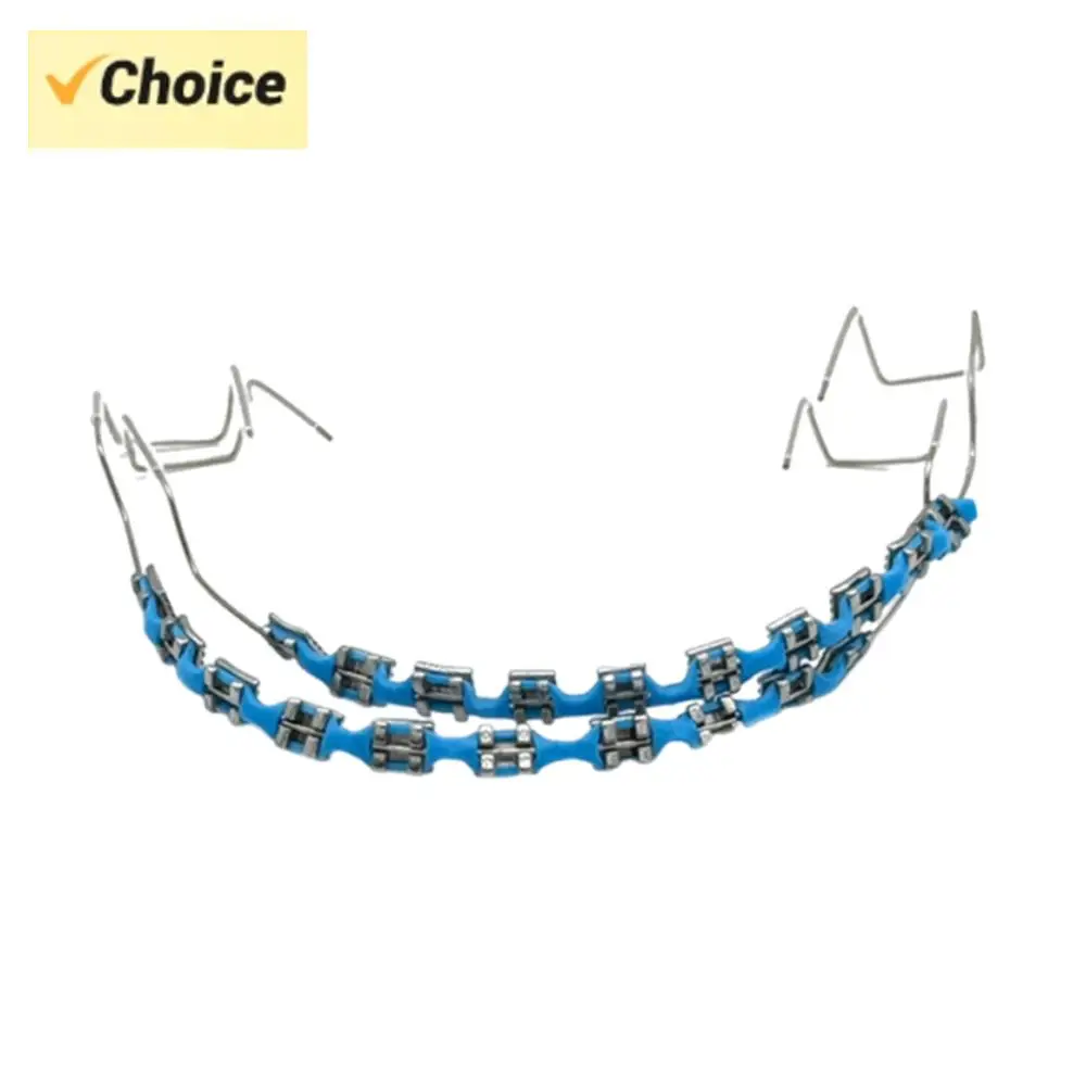 

Временные украшения для зубов, ортодонтические брекеты с лигатурными стяжками, стоматологический металлический кронштейн, тренировочный реквизит для студентов-стоматолога