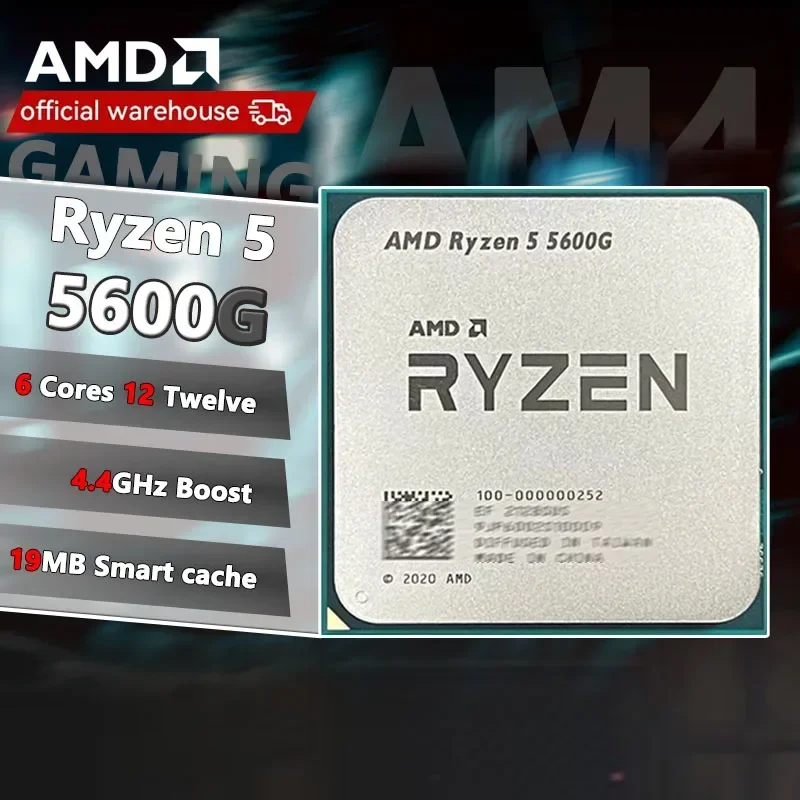 AMD R5 5600G Ryzen 5 5600G New Box with fan