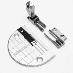 Anti-Puckering Needle Plate Feed Dog APS-11+12 For Juki Zoje Jack Feiyue Yamata Lanmax Siruba 8500,8700,8800,S7200,9000A