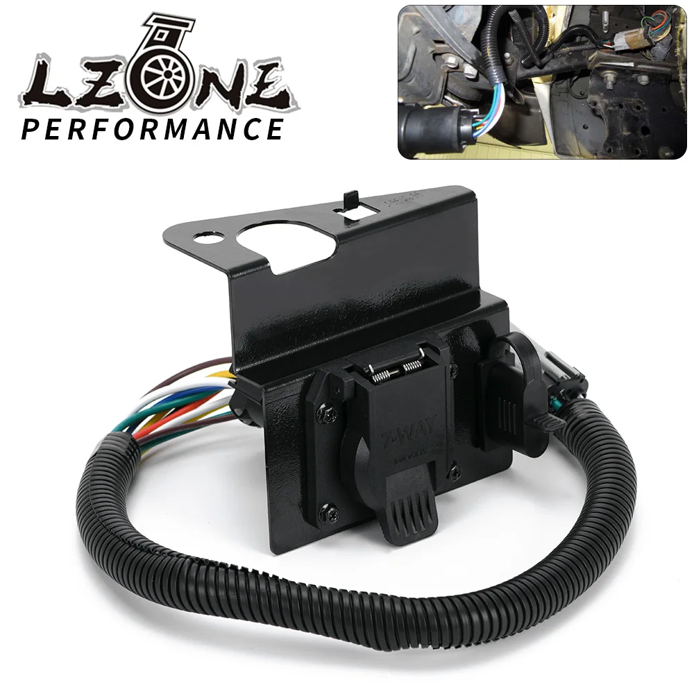 

4 & 7 Pin Trailer Tow Wiring Harness Plug For 2002-2004 Ford F250 F350 Super Duty Replace ‎2C3Z-13A576-DA