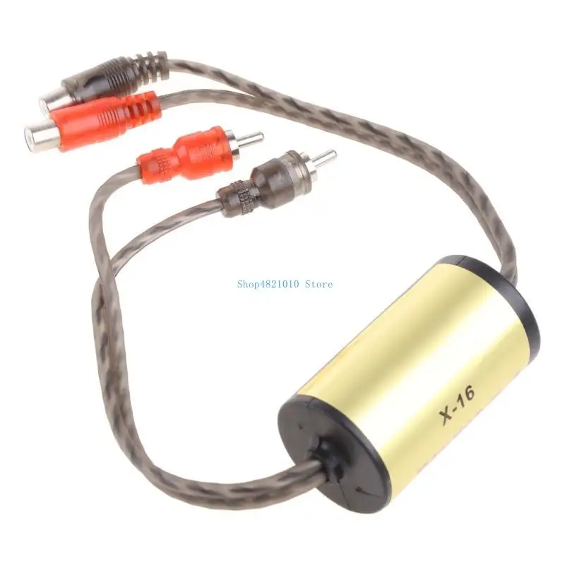 T3LF ضوضاء صوت التداخل-Eleminator حلقة الأرض مرشحات ضوضاء isolator للسيارة