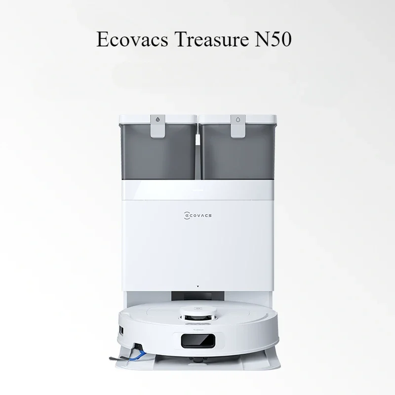 

Робот-пылесос Ecovacs N50: 20000 Па, мощное всасывание, 3-в-1 (сухая уборка, мытье полов, очистка), полностью автоматический робот для уборки