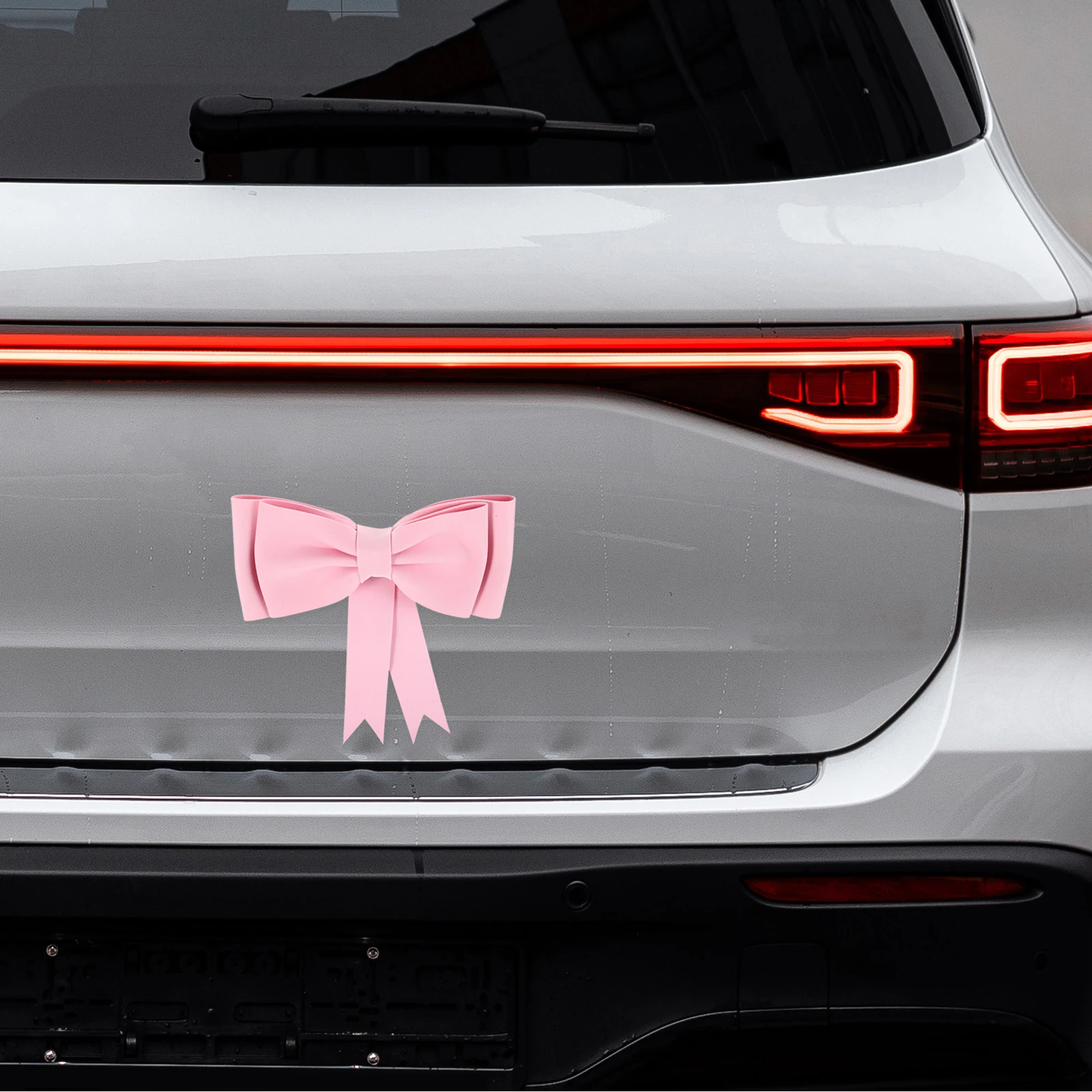

Car Bow Bumper Elegant Decorations Sponge Material Installation Car Trunk Motorcycle Electric Vehicles