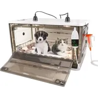 Cheap High-quality Animal oxygen Making Machine Incubator Heating keep warm box For Puppies Kitten Dog Cat Pet