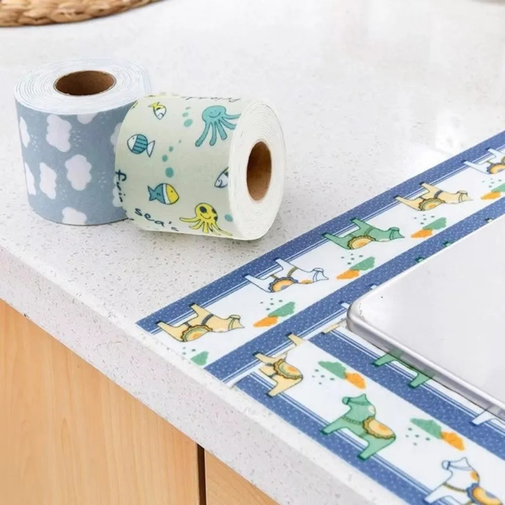 Reusable Window Water-absorbing Sticker Self Adhesive Waterproof Self Adhesive Tape Absorbent 2.8M Length Anti-mildew Stickers