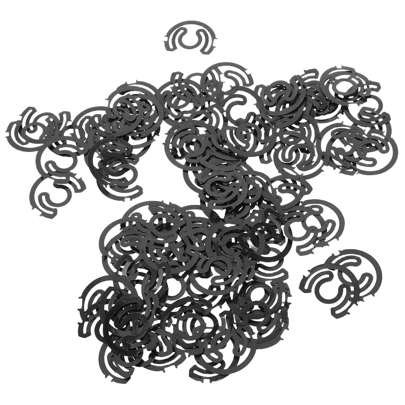 

100Pcs Steel Bobbin Case Springs for Sewing Machine Precision Tension Control Shim Plate Replacement Industrial Parts