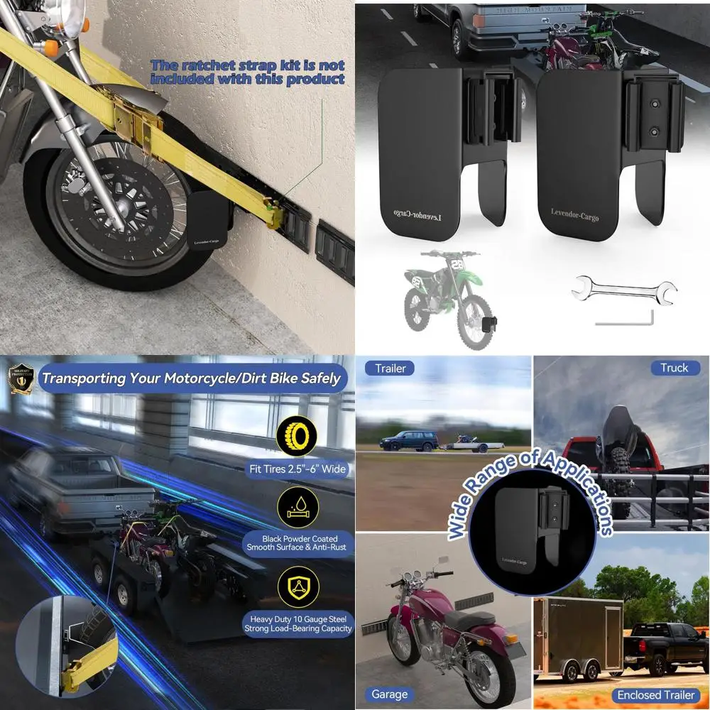 

Колесо E-Track для мотоцикла, колод колеса E Track Dirt Bike подходит для шин от 2 до 6 дюймов, сверхмощный стальной электронный трек с 10 калибрами для мотоцикла Whe