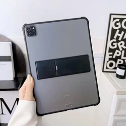 Matte Stand Case For iPad Pro 2024 M3 13 11 12.9 Cases Air 4 5 6 7 8 9 10TH Generation 10.2 10.9 inch Mini Kickstand Cover