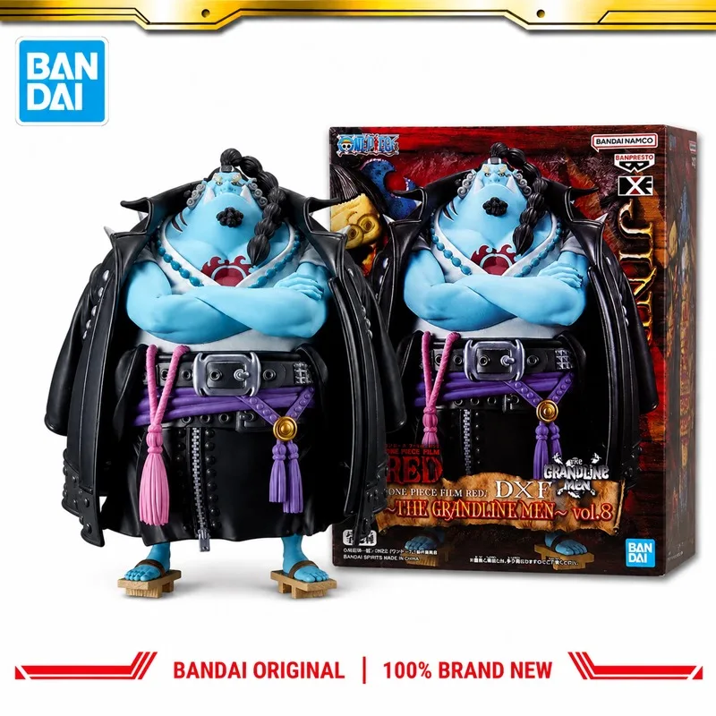 In Stock Bandai Original Banpresto One Piece Jinbei Action Figure Model Doll Brand New Boxed Anime Characters Toys Model Garage
