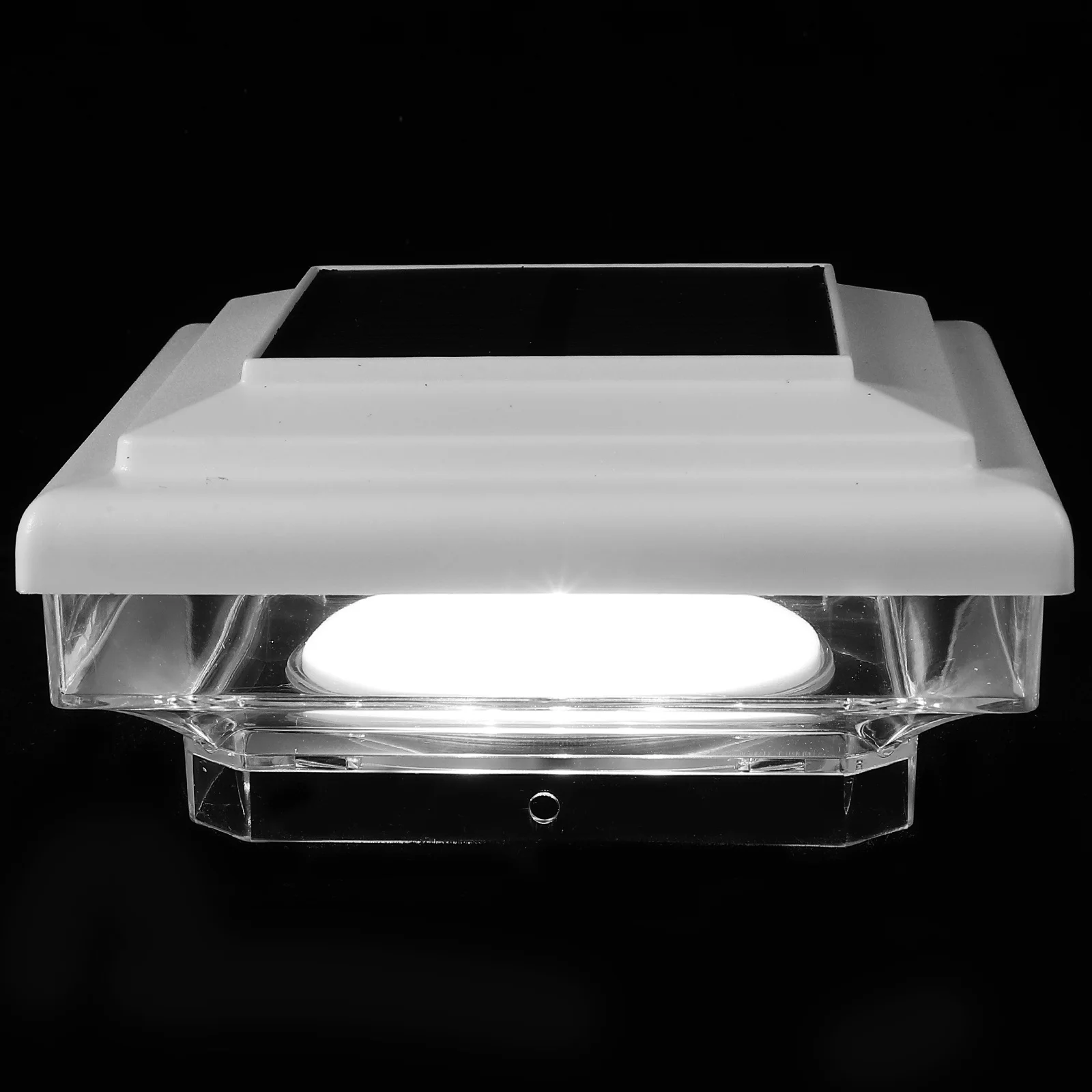 

Solar Post Cap Light White LED Durable Fence Post Lights Solar Powered Outdoor Garden Patio Decor Deck Lights Deck Decor