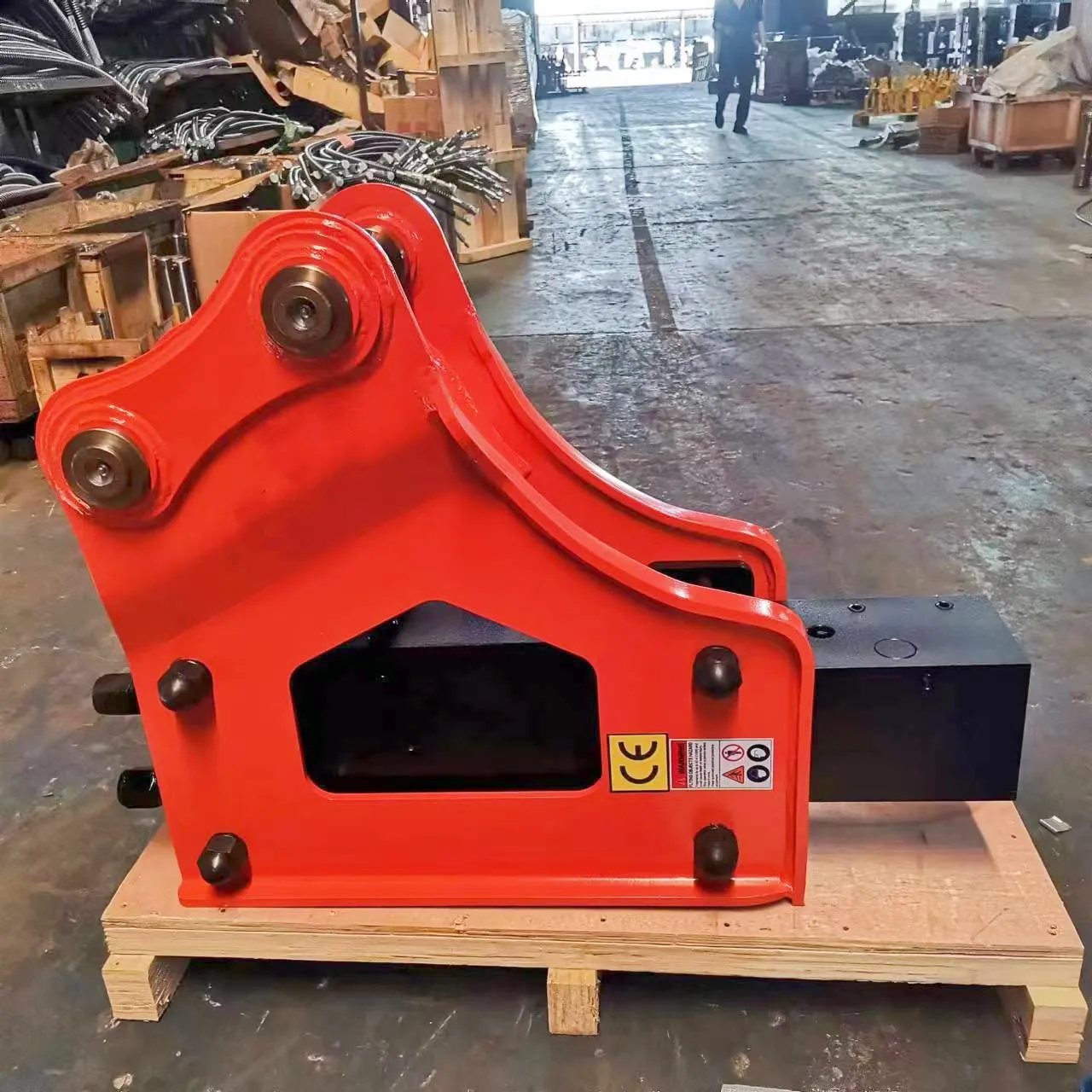 DHG 0.8--2.5 طن حفارة المطرقة الجانب نوع قواطع هيدروليكية للتعدين والهدم والبناء كواري #4