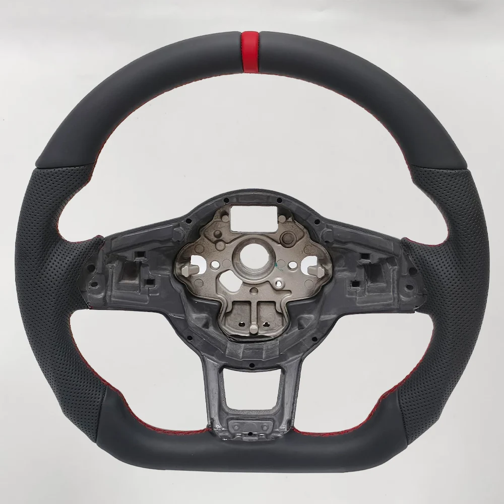Sport Style Steering Wheel for Volkswagen Golf Mk7 7.5 Gti Gtr Gte Tiguan 2013-2019 Upgrade Accessories Interior Modification