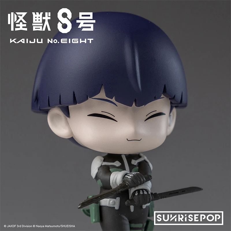 

Кайдзю No. 8. Фигурка Kafka Sousuke Hoshina Q Version No. 8. Аниме периферийный декор стола, игрушка в подарок