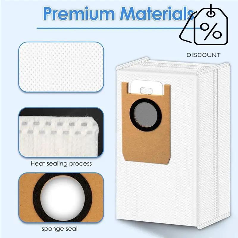 Для Eufy Omni S1 Pro самосливная станция, детали робота-пылесоса, мешки для пыли для робота-пылесоса-Y48A