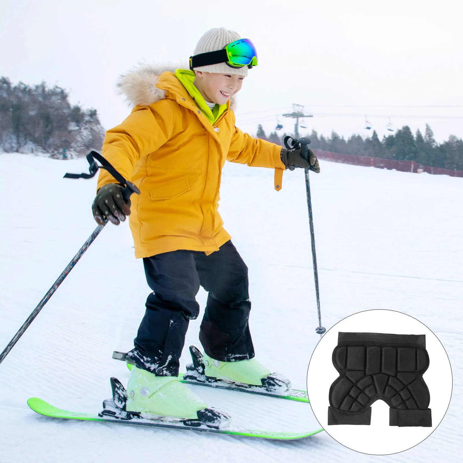 Anti-fall Protection Pad Hip Protector for Protective Gear Size Butt Pads Skating Sponge