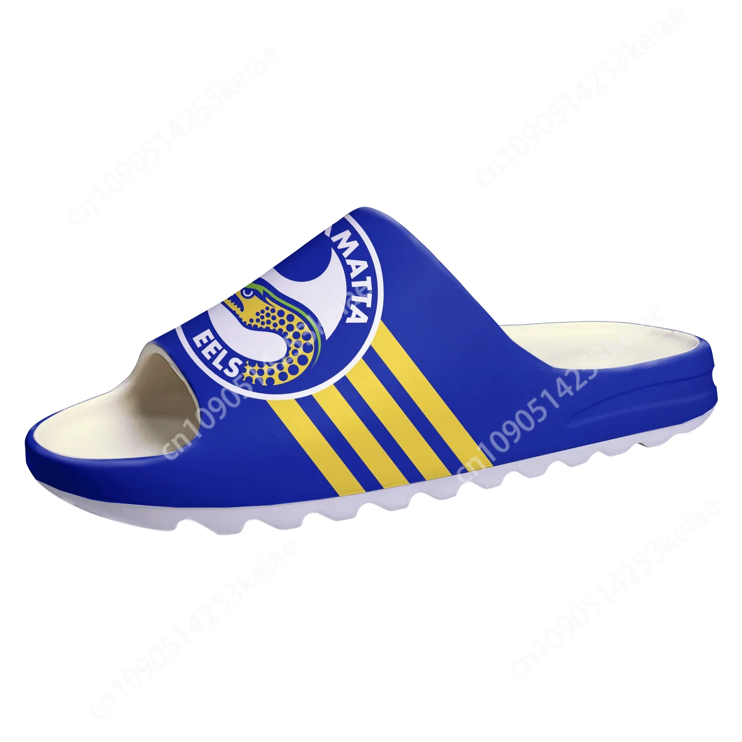 Parramatta Eels Australian Rugby Soft Sole Sllipers Home Clogs Customized Step On Water Shoes Mens Womens Teenager Sandals