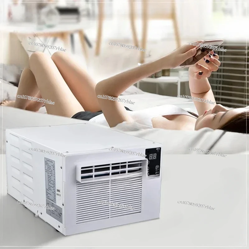 110V/220V Mobile Small Air Conditioner Mosquito Net Desktop Refrigerator Pet Cooling