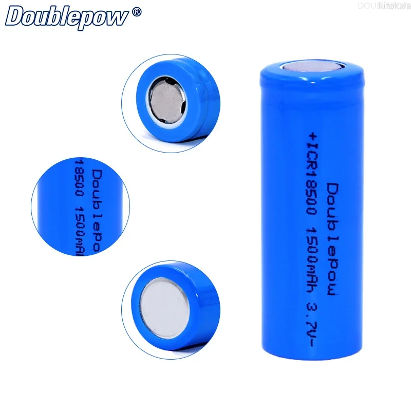 18500 1500mAh 3.7V Li-ion Rechargeable Battery Long-lasting and Durable Suitable for LED Flashlight Power Tools GPS Devices DIY view 5