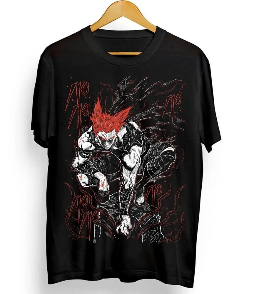 Garou T-shirt One Punch Shonen King Horror Anime Manga Black Tee Shirt All Size