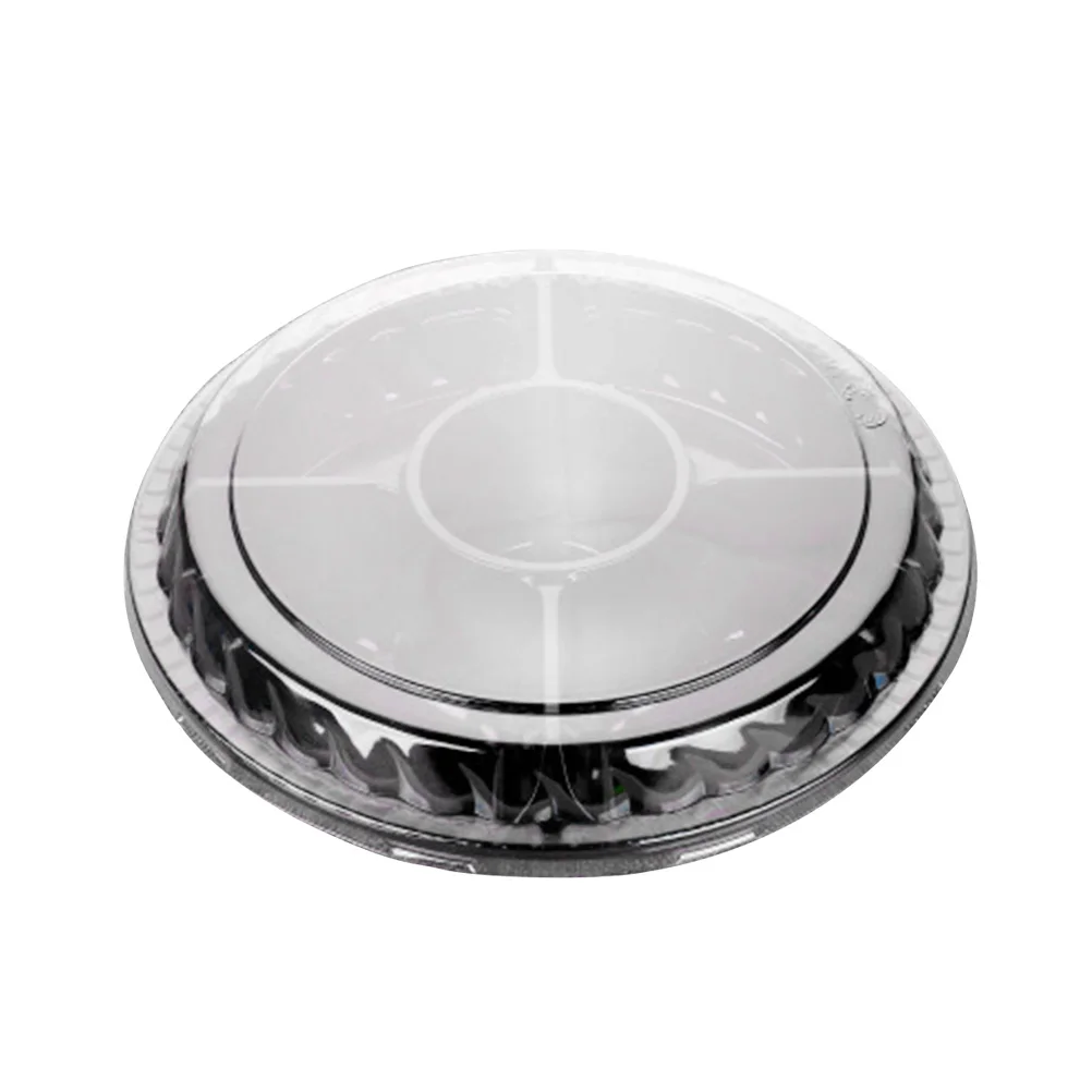 

10pcs 5 Compartments Separate Fruits Vegetables Meat Watertight LeakProof Lids Storage Containers