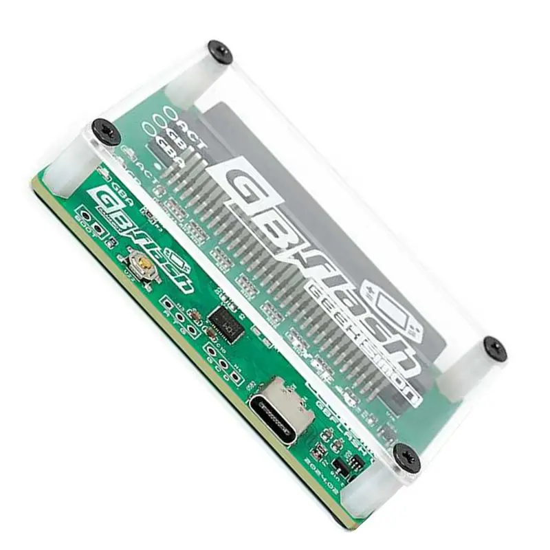 B-الأكثر مبيعًا-Gbxcart GBA/GBC Burner GB Flash Roms توفر قارئ الألعاب المتعري لخرطوشة GBA/GBC عربة GB