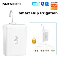 Tuya WiFi Smart Garden Irrigation Controller Plant Automatic Drip Irrigation Device 4/8 Heads Pump Timer System Kit Garden Tool