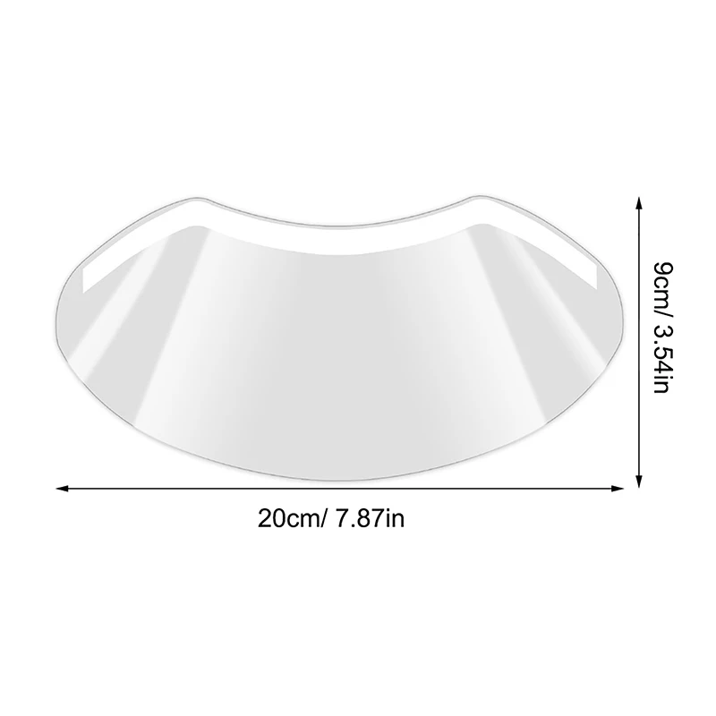 Máscara descartável do cabeleireiro da proteção ocular, isolar a ferramenta do corte de cabelo, proteção facial, escudo da testa, ferramentas do salão