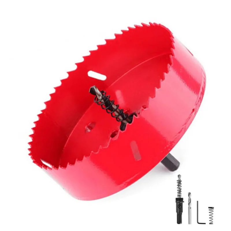 

3-15/16-100mm HSS Bi-Metal Hole Cutter Different Project with Smooth and Flat Drilling, Fast Chip Removal