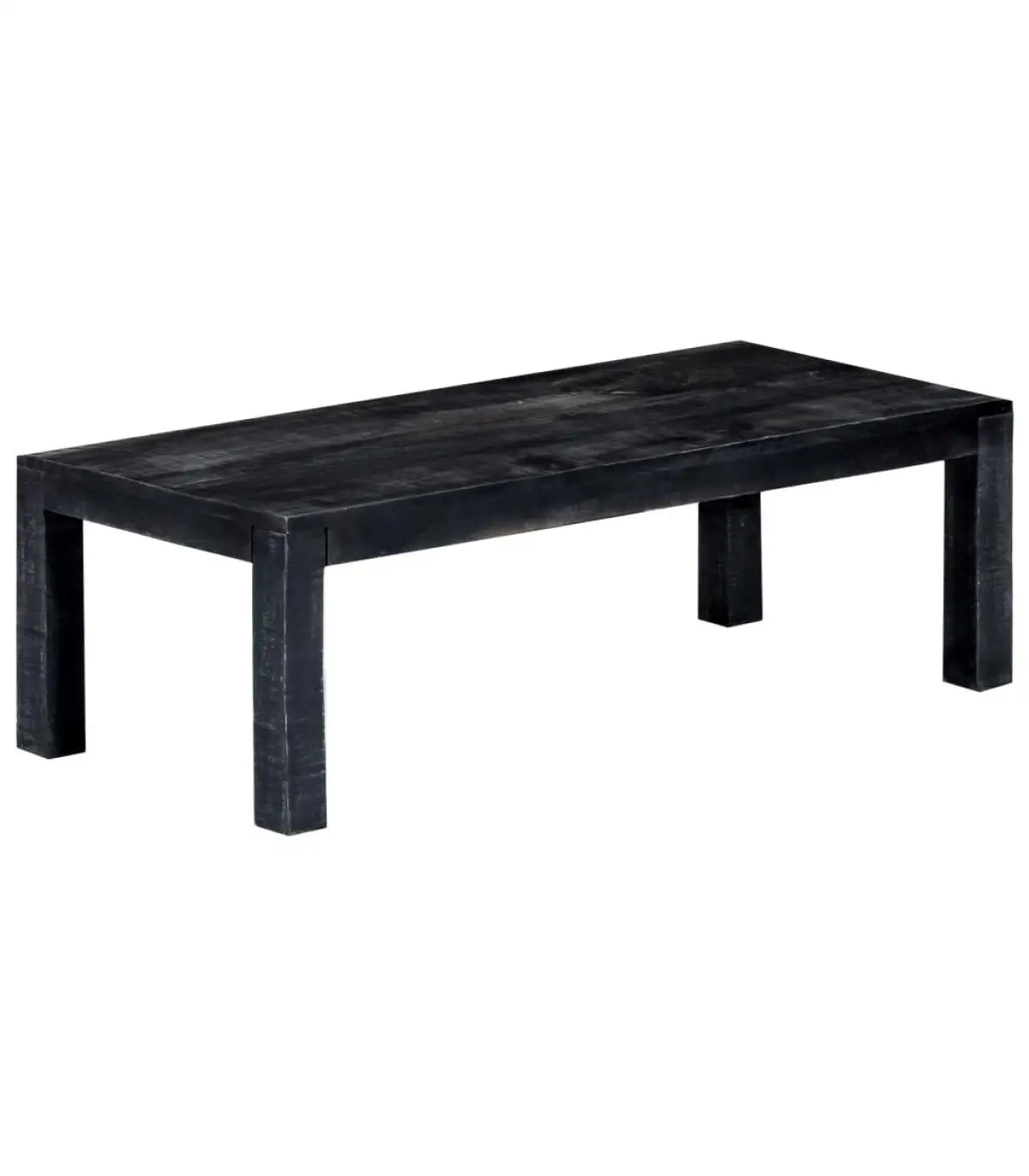 Coffee tables black handle solid wood coffee table 110x50x35 cm