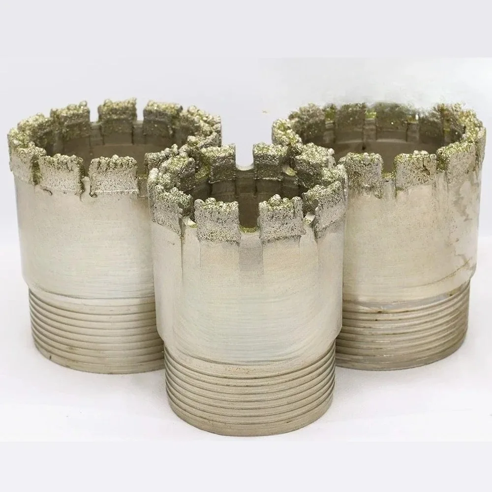 Electroplated Diamond Drill Bit Rock Core Sampling Bit For Geological Exploration And Water Well Drilling