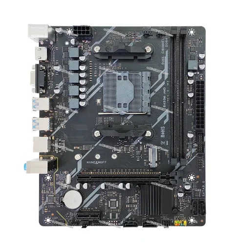 New B450 Desktop PC Motherboard AM4 Dual Protocol M.2 Hard Drive Support