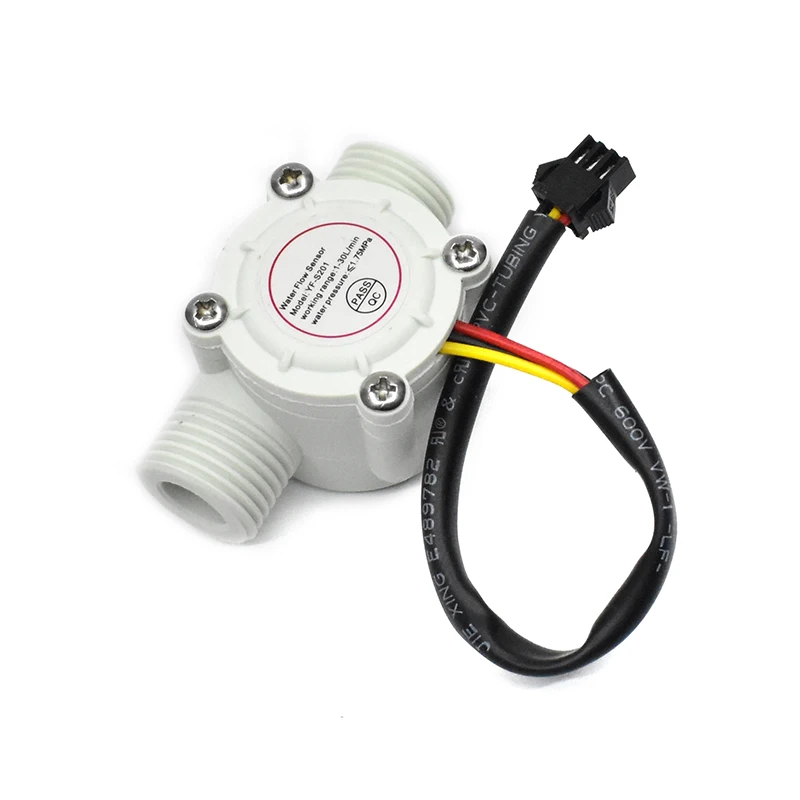 1pcs Water Flow Sensor Flowmeter Hall Control 1-30l/min