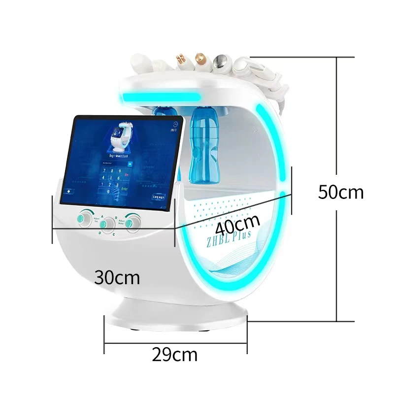 Smart Ice Blue Plus Skin Detection & Care Beauty Device Combined Therapy Skin Rejuvenation and Delicate Collagen Remodeling