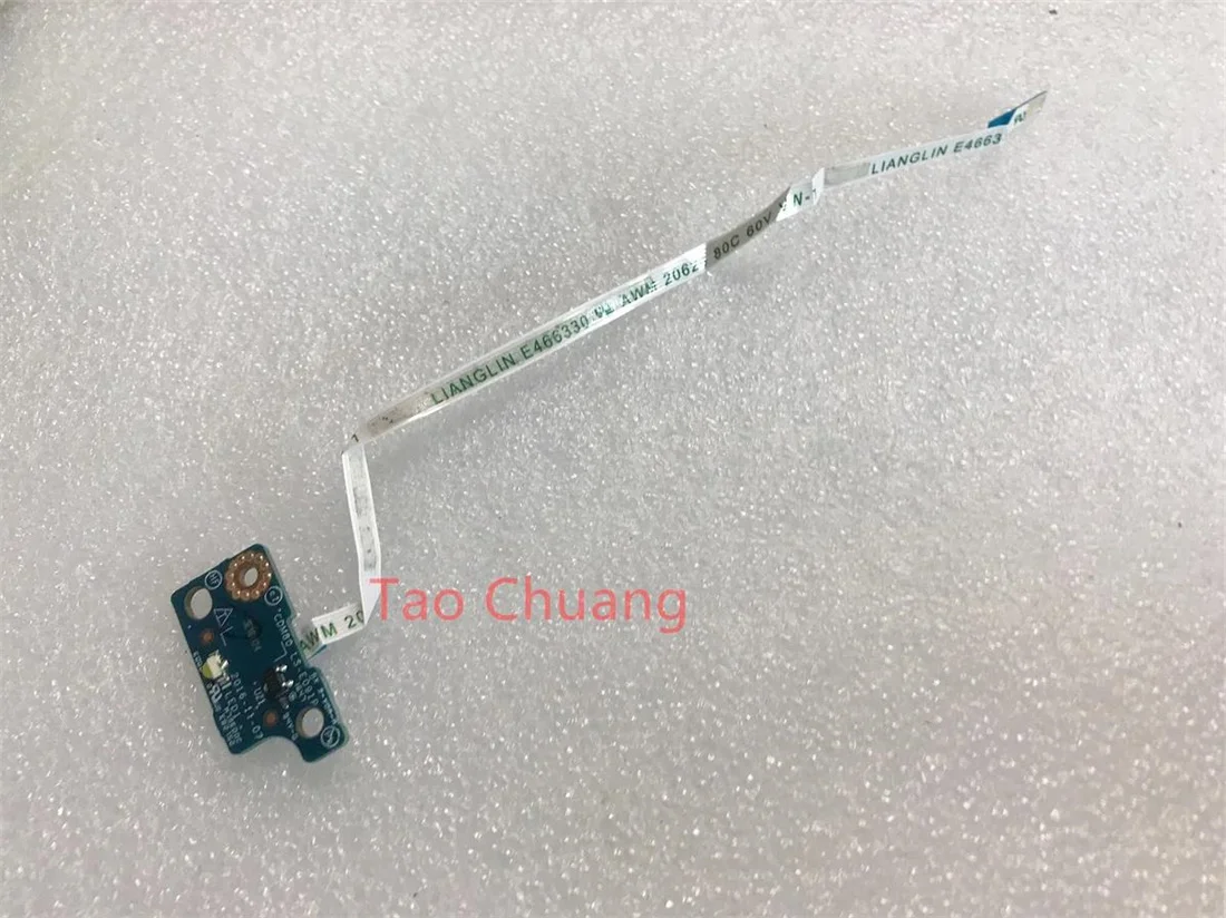 FOR Dell Latitude 5580 Precision 3520 LED Indicator Light Board and Cable LS-E091P