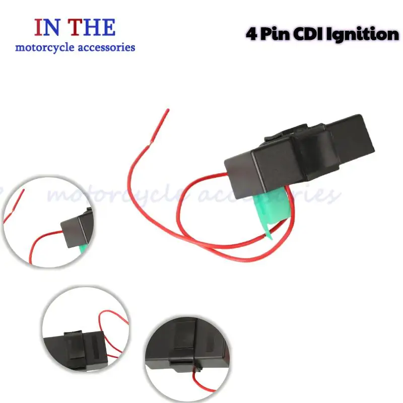 

GY6 Motorcycle 4 Pin CDI Ignition Box – Reliable Igniter for 50cc, 60cc, 80cc, 100cc, 125cc, 150cc, Scooters
