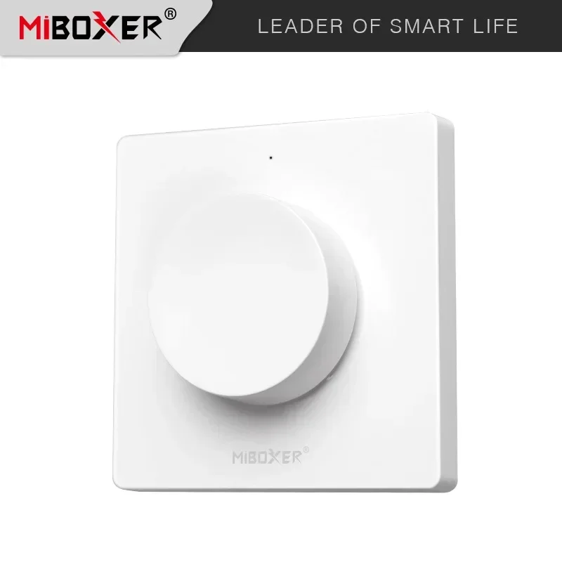 Miboxer AC110V 220V AC Triac RF Push Dimmer Controll and 2.4GHz Wireless Rotating switch panel remote