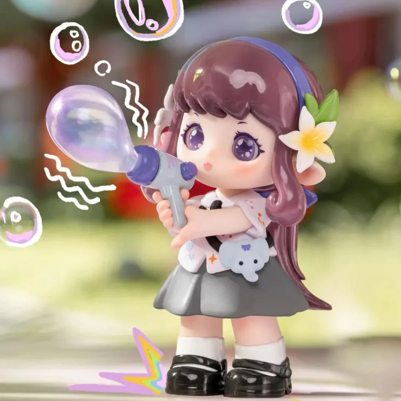 

Коллекционная фигурка FIILA Global Study Wlander Series: Сюрприз-бокс, оригинальная модель, мультяшный персонаж, таинственная коробка, подарок для девочек