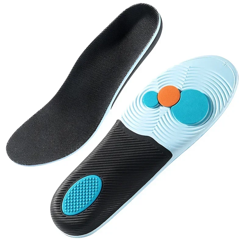 

New Sports Shoes Insoles Arch Support Insole for Feet Plantar Fasciitis Flat Foot Orthopedic Pads Shock Absorption Shoe Sole