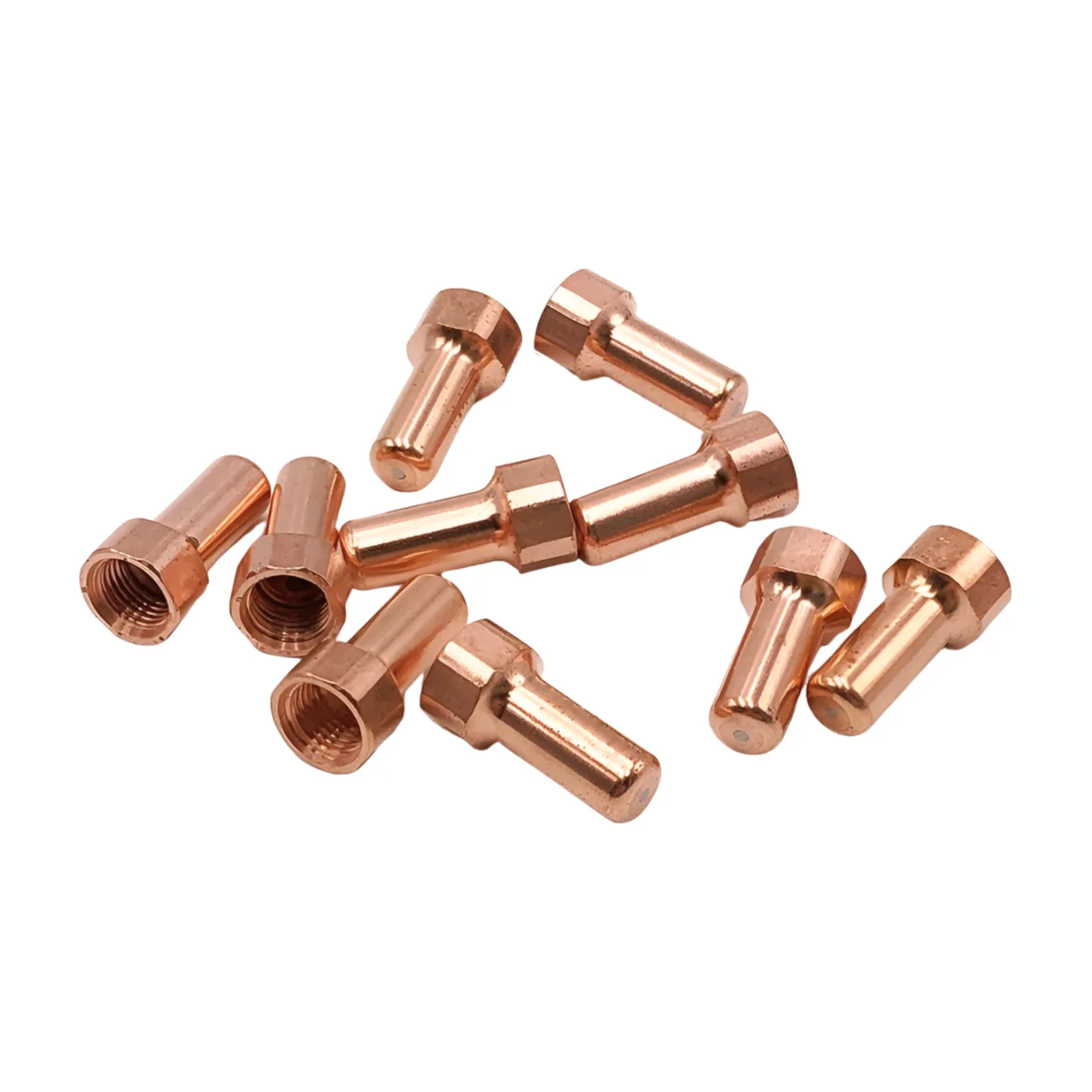 

10pcs BackStrike 52558 Electrode fit PT80 PT 80 PT-80 IPT80 PTM80 PTM-80 IPT-80 Plasma Cutting Torch Consumables