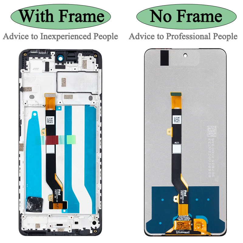 KI7 100% Tested Premium Lcd For Tecno Spark 10 Pro Display Touch Screen Digitizer Panel Assembly LCD SCREEN WITH FRAME image 2