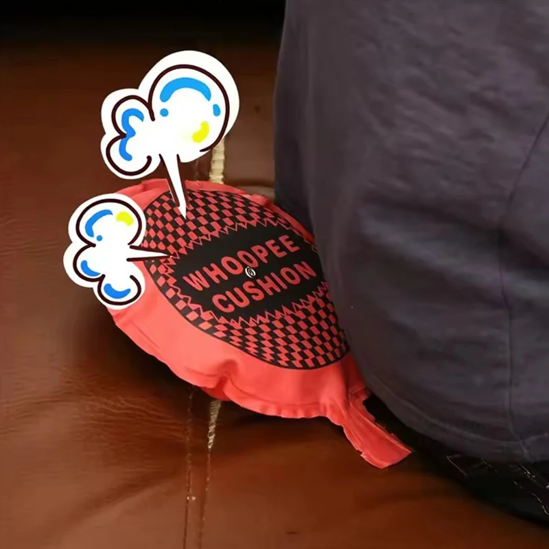 2개/팩 랜덤 믹스 컬러 장난 방귀 베개 휘피쿠션 3가지 사이즈 파티 필수품 농담 소품 소음 발생기 ZYF