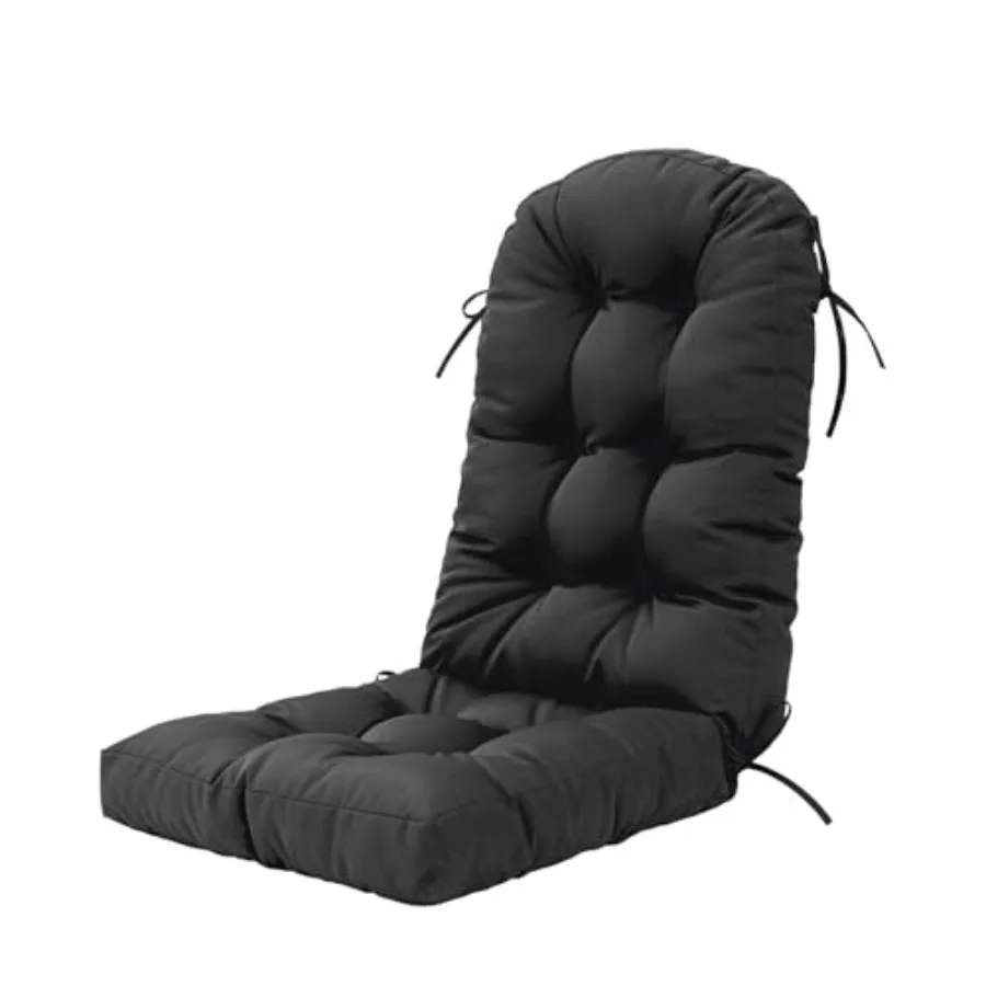 

Outdoor Rocking Chair Cushion for Adirondack Chair High Back Patio Outdoor Seat Chair Cushion 49x19in