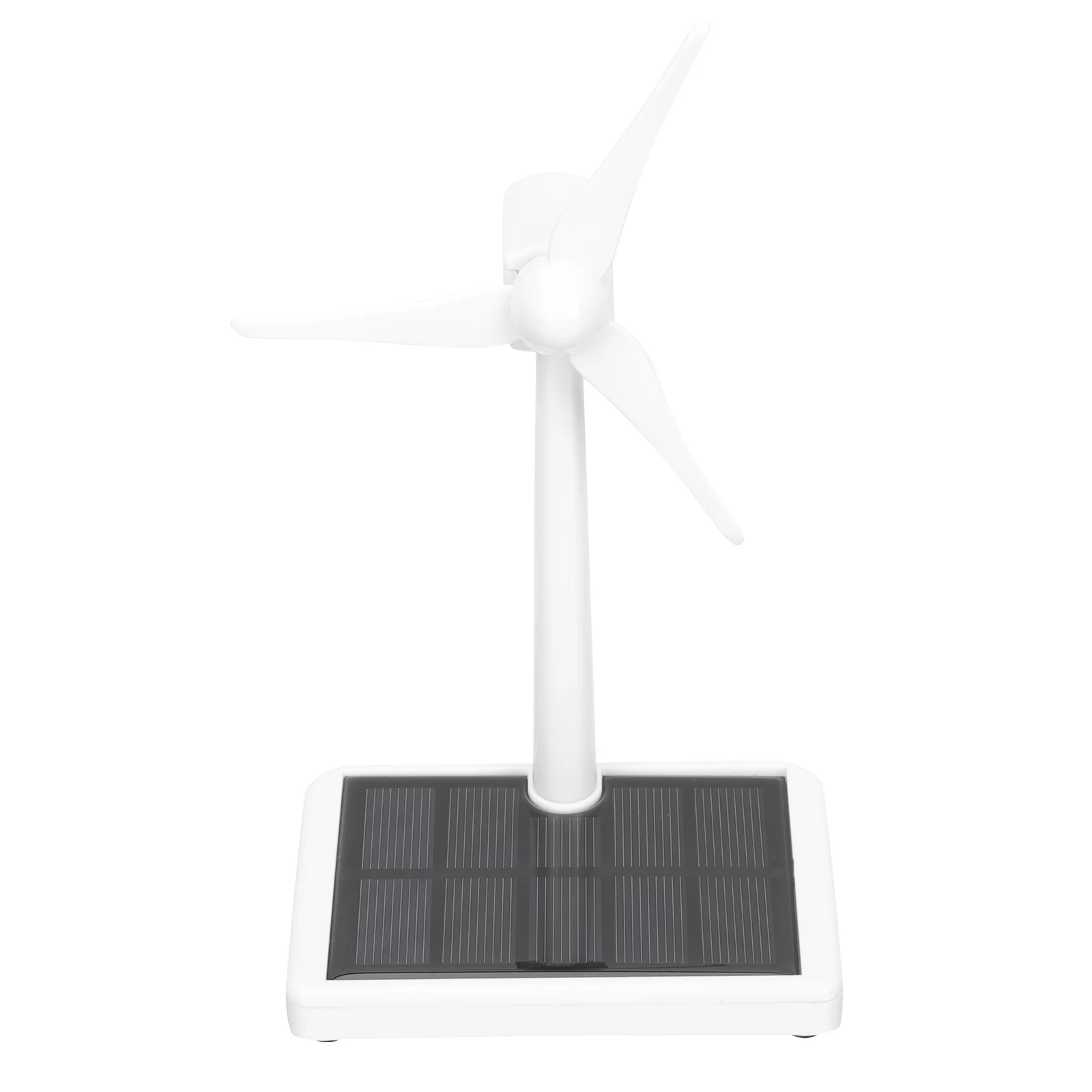 Solar Windmolen Mini Kids Experiment Desktop Turbine Model Plastic Wetenschap Aangedreven Windmolens Kind