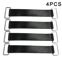 4 pcs Battery Rubber Band Strap Fixed Holder Elastic Bandage Belt Stretchable For Motorcycle Accessories Equipement Patinete