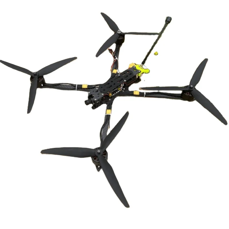 TYI 10-Inch FPV 1.6W/2W/3W Night Light Quadcopter Kit Carbon Fiber Remote Control Mini Fpv