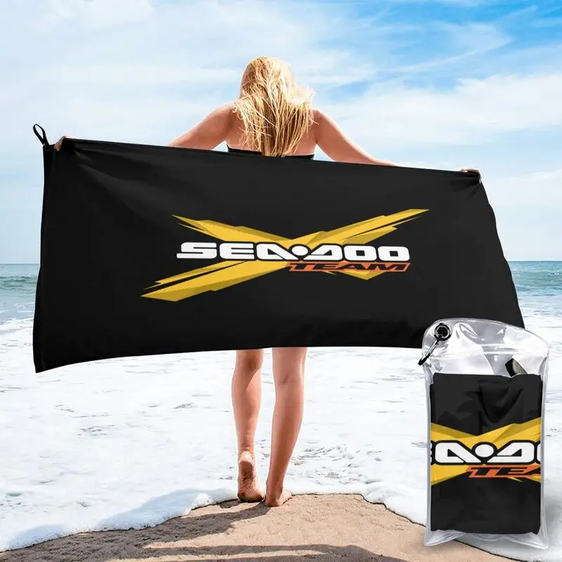 Sea Doo Can Am Brp X Team Logo Quick dry Towel New Non-linting Superfine fiber