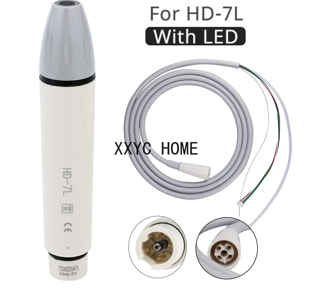 

Dental Ultrasonic Piezo Scaler Handpiece Detachable Teeth Whitening Scaler Handle Piezon Scaling Fit For DTE