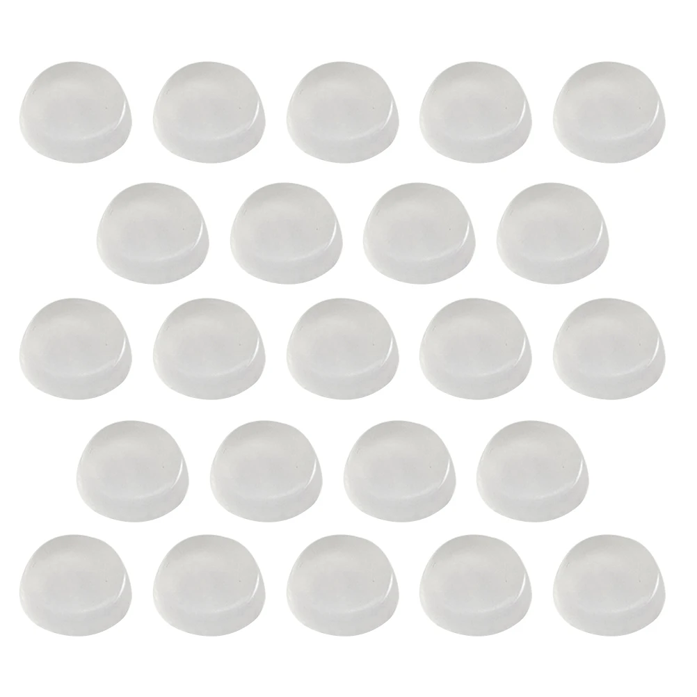 

Cabinet Door Bumpers Clear Silicone Shock Absorbing 12x4mm Transparent Anti Collision Stoppers for Drawer H Kitchen